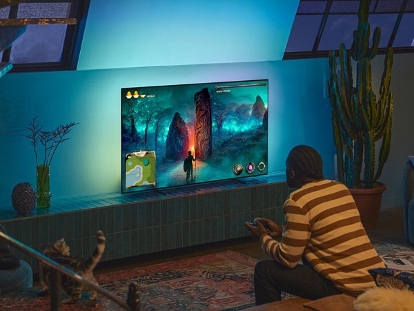 Philipsin OLED-televisiossa on pelitelevision ominaisuudet
