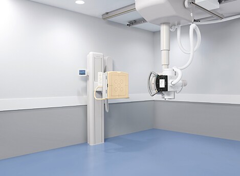 chest x-ray room dedicated