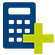 calc icon plus