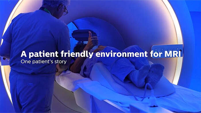 Patient friendly environment for mri