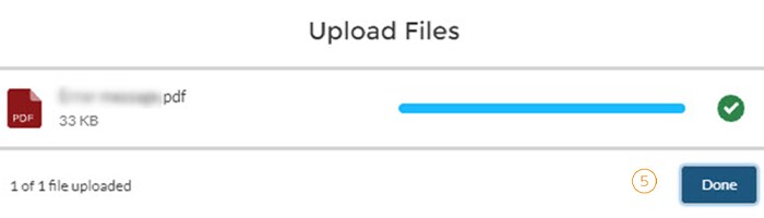 Upload files