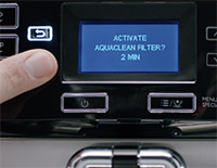 AquaClean-suodattimen asennus