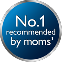 Number one brand recommended by Moms