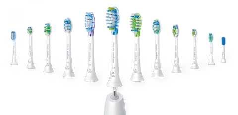 Philips Sonicare brush heads range