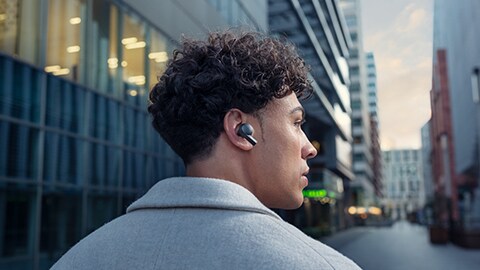 Ægte trådløse Philips T5505-hovedtelefoner