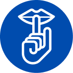 Hiljaista toimintaa osoittava kuvake