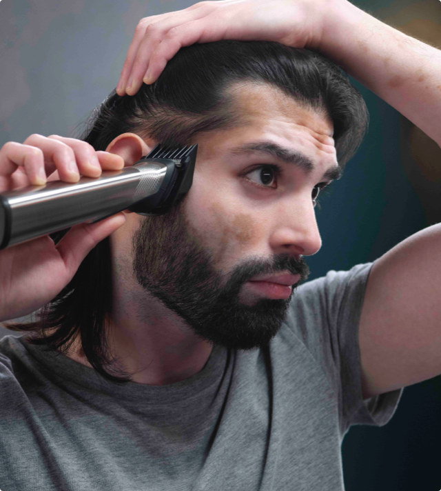 Omien hiusten leikkaamiseen - mobile