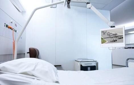 Philipsin TV sairaalan potilashuoneisiin