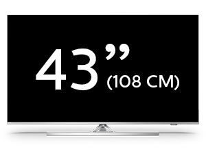 43 tuuman Philips Performance -sarjan 4K UHD LED Android TV