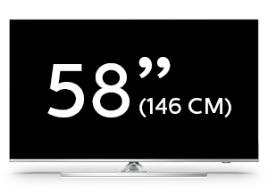 58 tuuman Philips Performance -sarjan 4K UHD LED Android TV