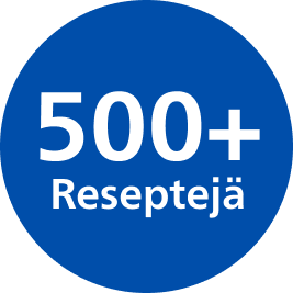 500 resepti&auml; -kuvake